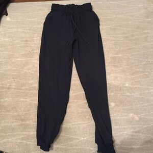 Lululemon Navy Joggers Size 4